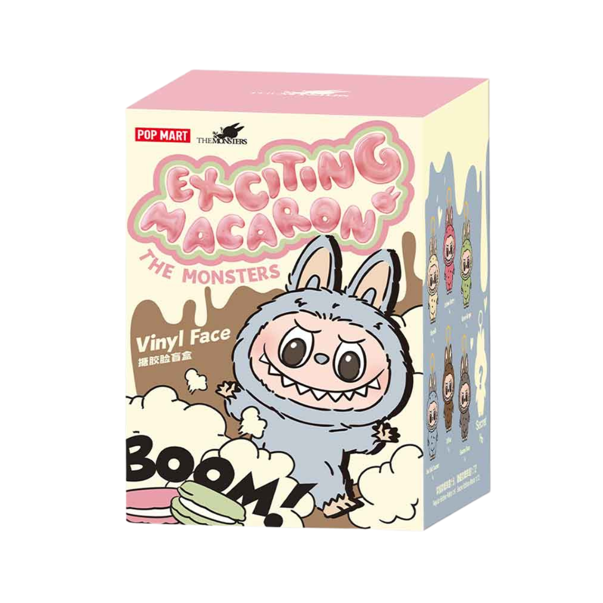 Pop Mart Labubu The Monsters - Exciting Macaron Vinyl Plush Blind Box