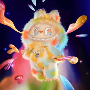 Popmart Labubu Big into Energy Series - Rock The Universe Vinyl Plush Doll (Preorder)