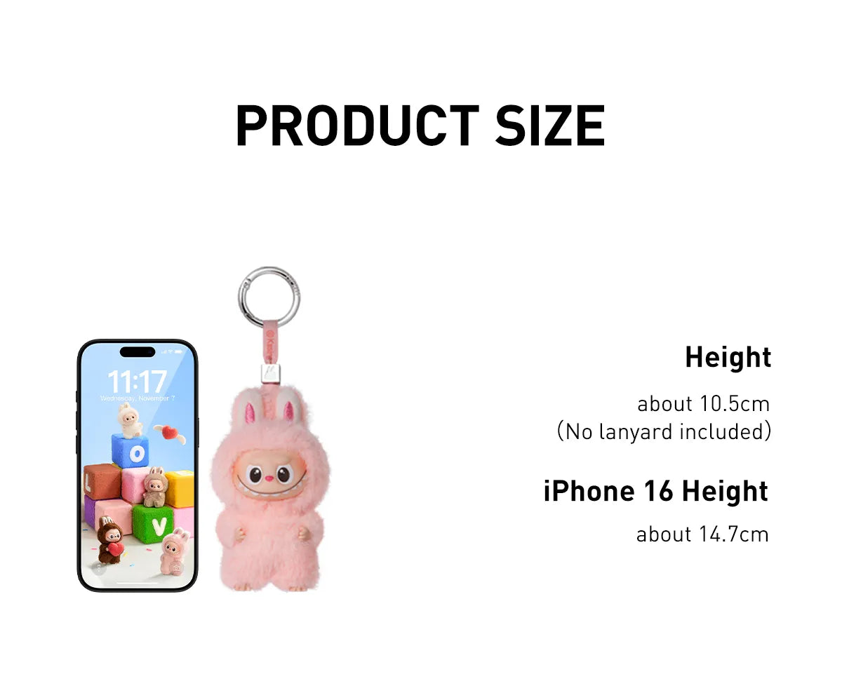 Popmart Labubu The Monsters Pin for Love Series-Vinyl Plush Pendant Blind Box (N-Z)